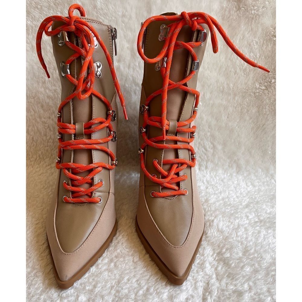 NWOB Steve Madden Karey Women’s Leather Pointed Toe Ankle Boots - Picture 6 of 14